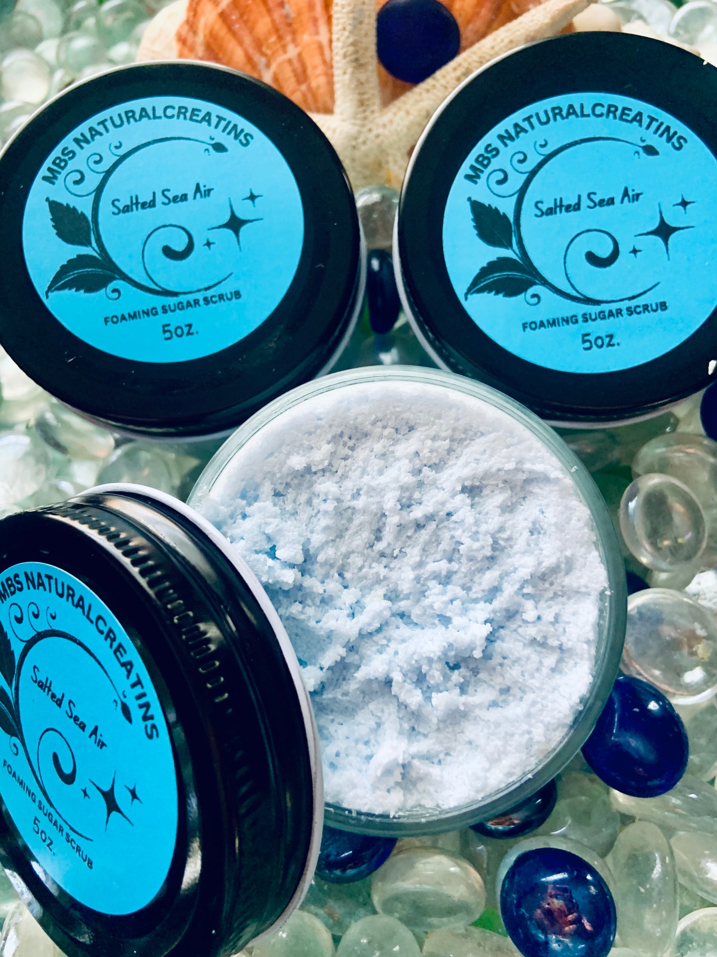 SALTED SEA AIR foaming sugar scrub